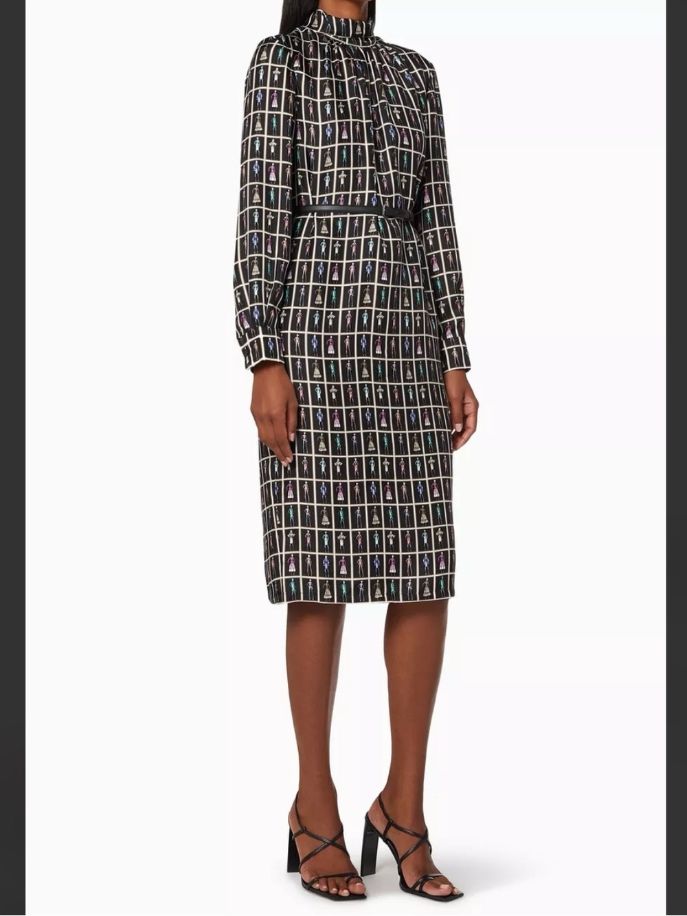 Max Mara Meana Twill Silk Dress Made In Italy Feminine Chic CasualWomen's Size 2